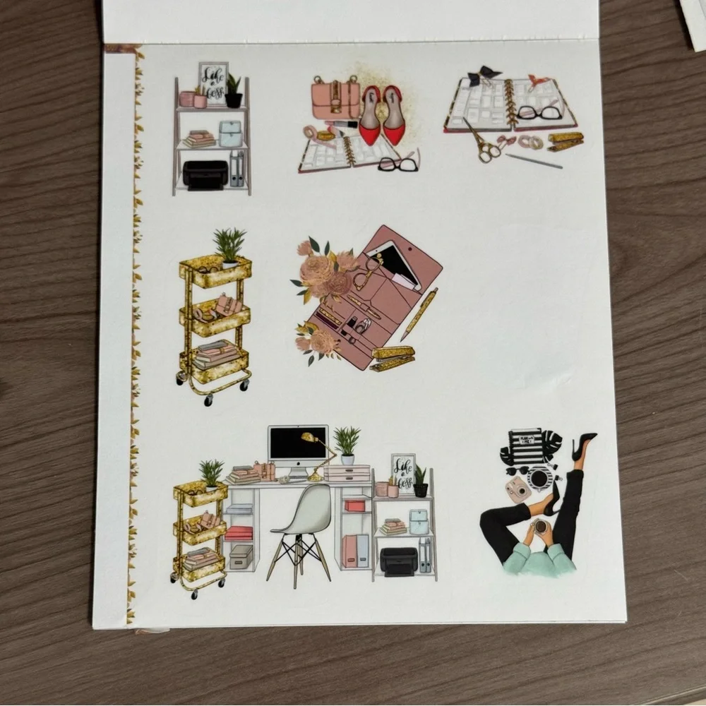 KellofaPlan Planner Sticker Pack USED